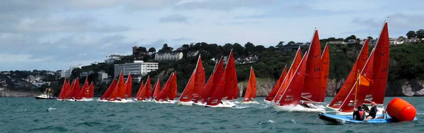 Final race start, Torbay 25